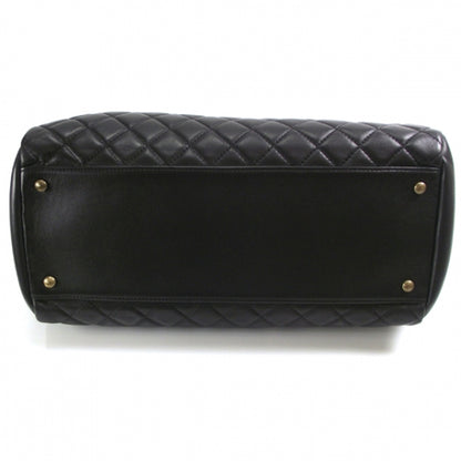 Chanel Lambskin Large Just Mademoiselle Black 4 of 10