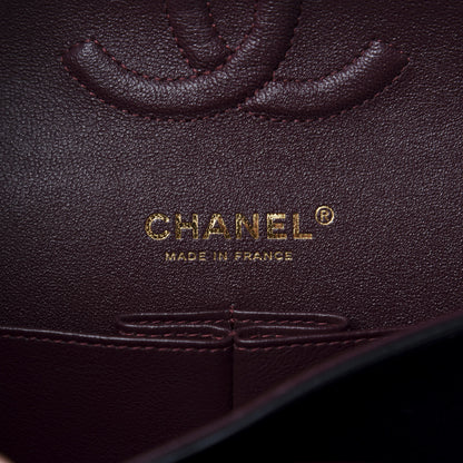 Chanel Lambskin Quilted Medium Double Flap Black 6 of 9