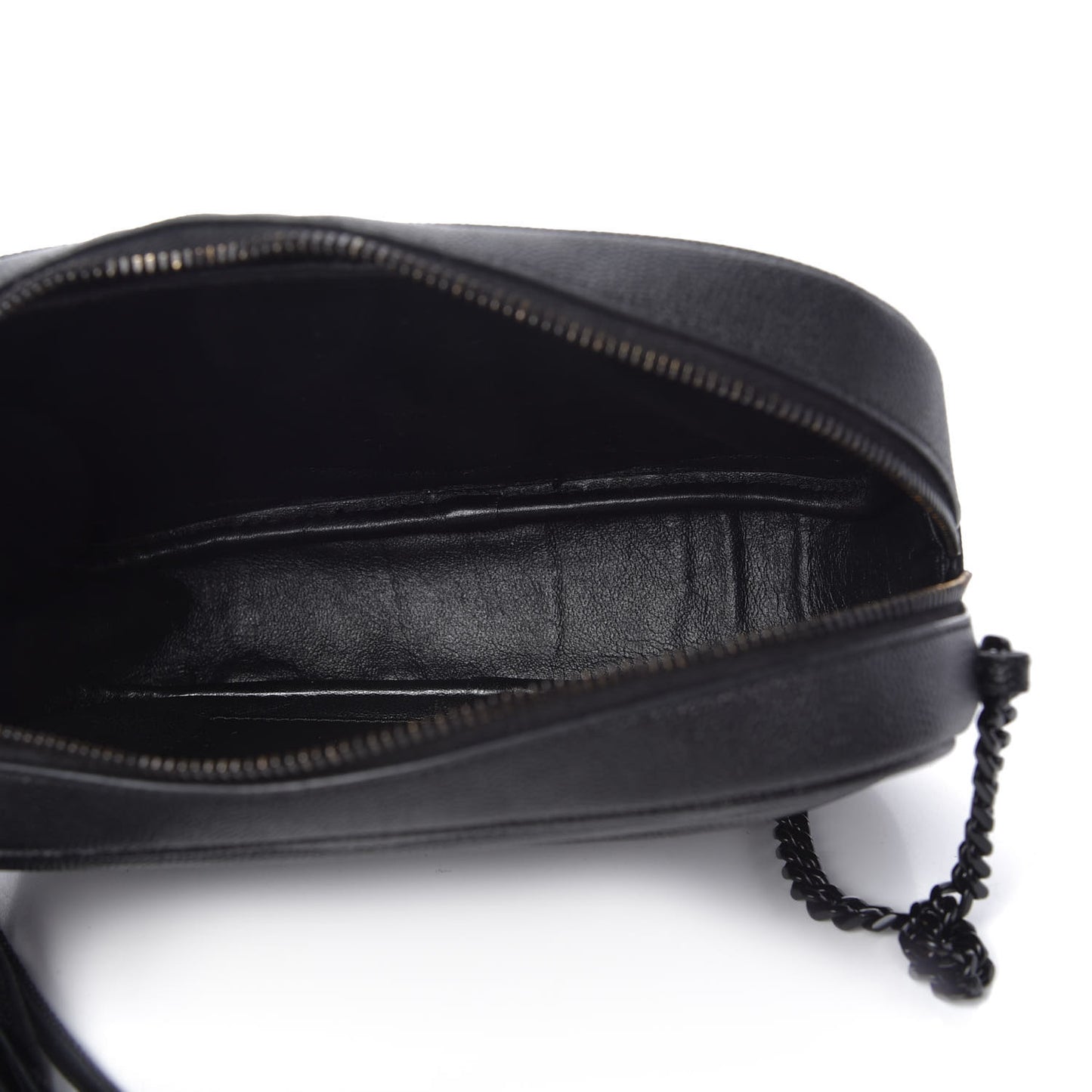 Grain De Poudre Matelasse Monogram Mini Lou Camera Bag Black