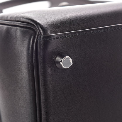 Hermes Evercalf Kelly Retourne 32 Black 7 of 42