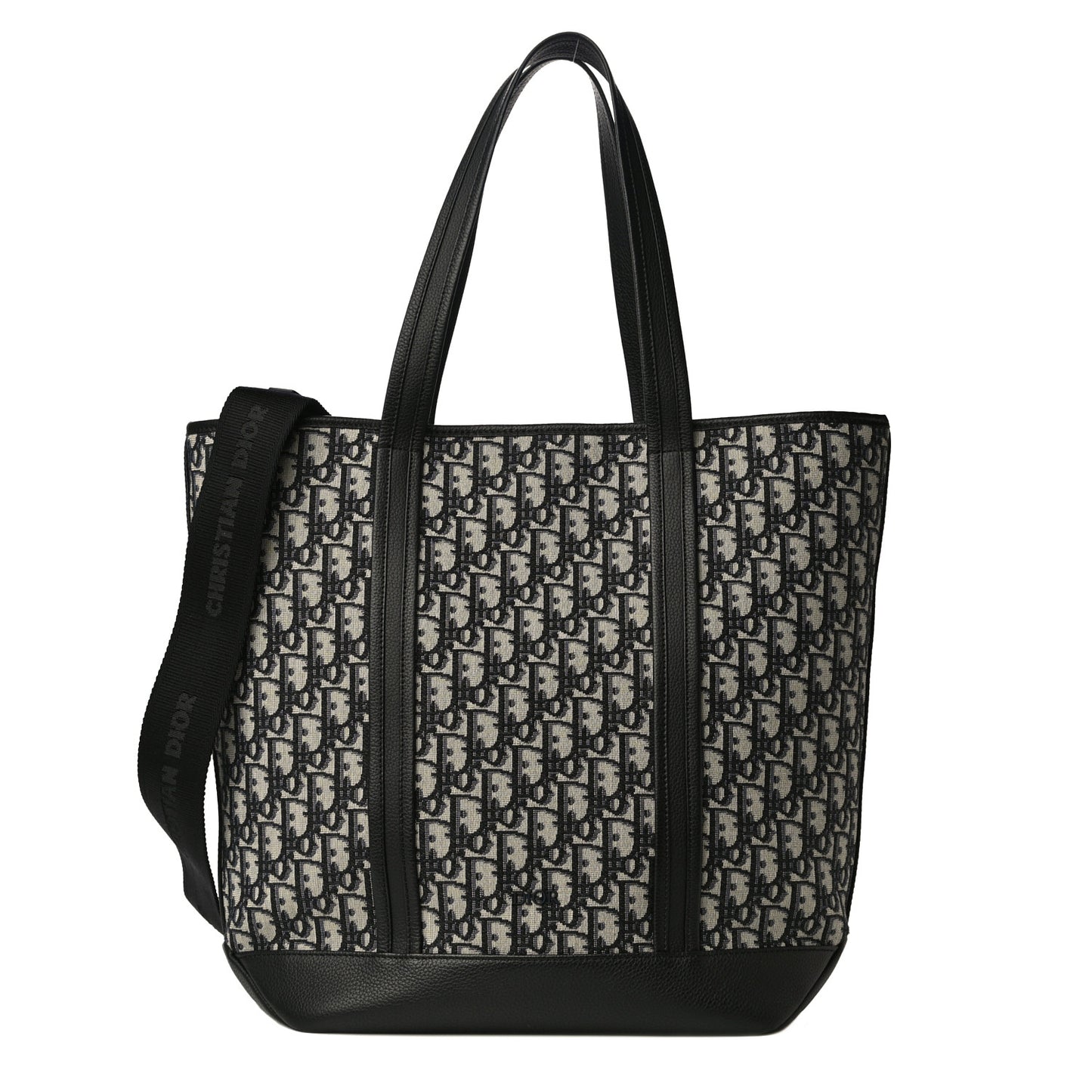 HOMME Oblique Grained Calfskin Tote Blue