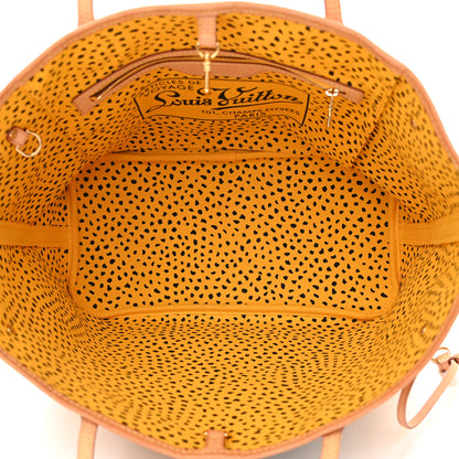 Louis Vuitton Monogram Kusama Waves Neverfull MM Yellow 5 of 11