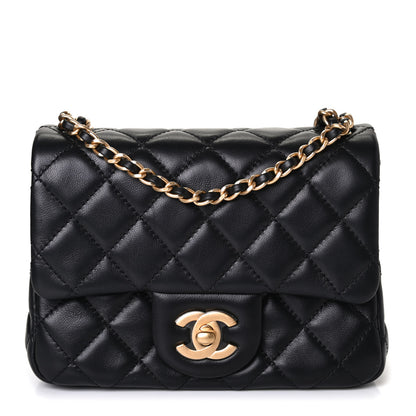 Chanel Lambskin Quilted Mini Pearl Crush Flap Black 1 of 4