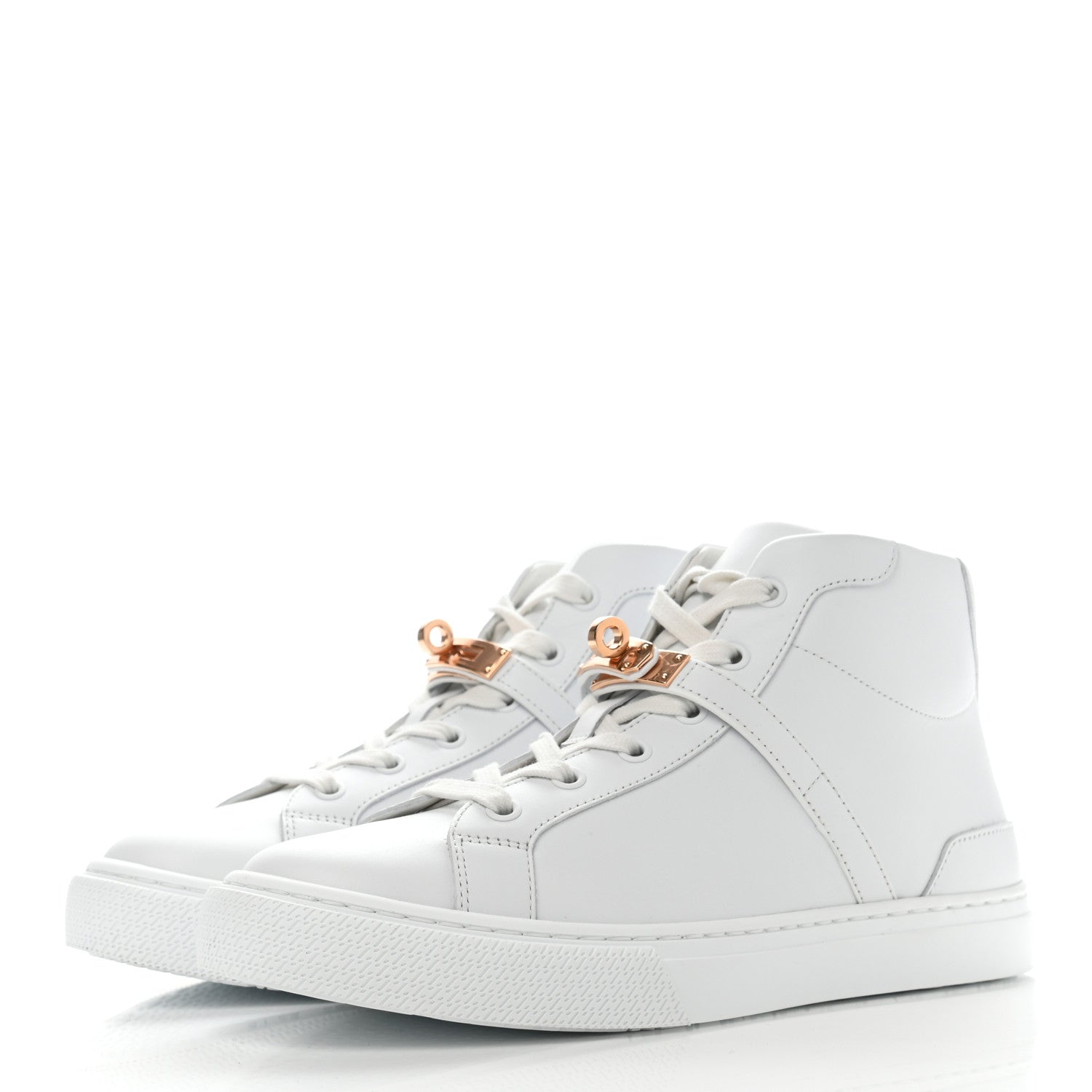Hermes Calfskin Daydream Sneakers 38 White 3 of 11