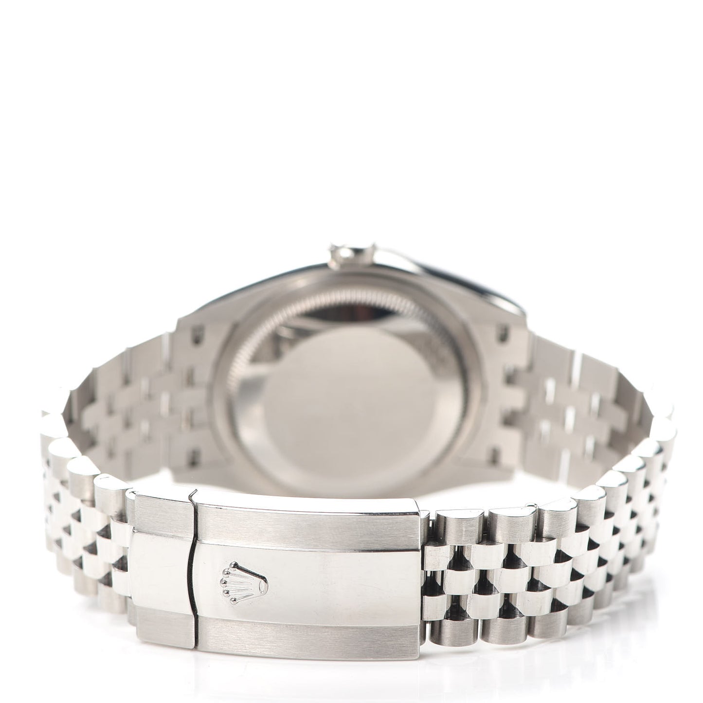 Stainless Steel 18K White Gold Diamond 36mm Oyster Perpetual Datejust Watch Blue Jubilee 126234