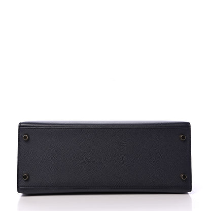 Hermes Epsom Kelly Sellier 28 Bleu Indigo 5 of 42