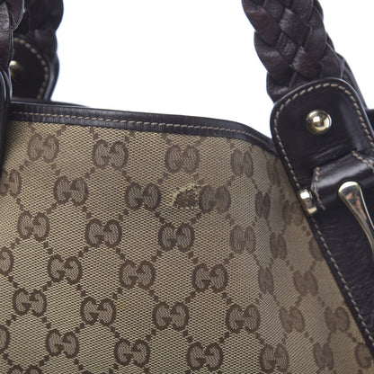 Gucci Monogram Medium Pelham Shoulder Bag Dark Brown 12 of 13