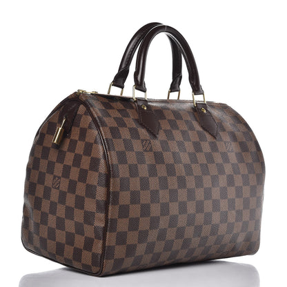 Louis Vuitton Damier Ebene Speedy 30 3 of 7