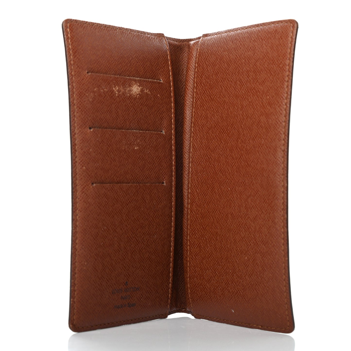 Monogram Checkbook Holder Case Wallet