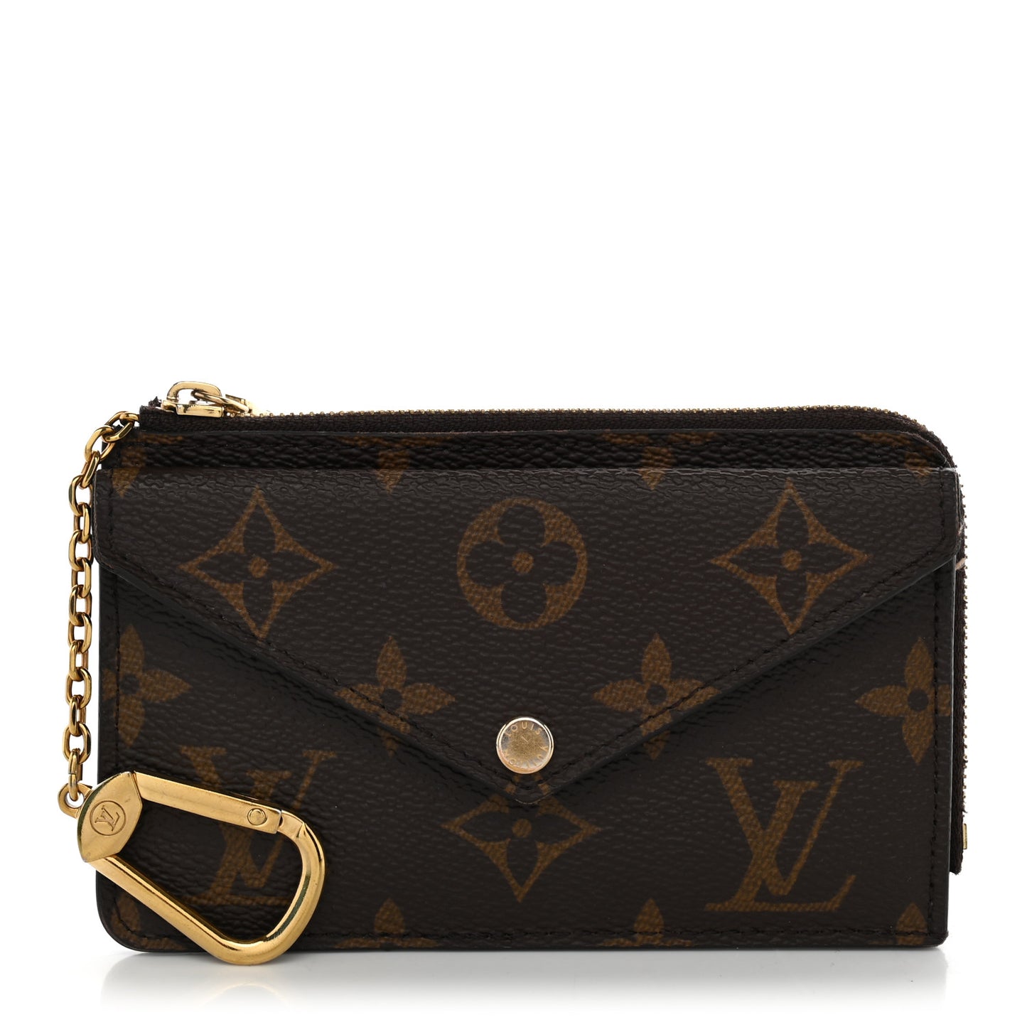 Monogram Recto Verso Card Holder Black