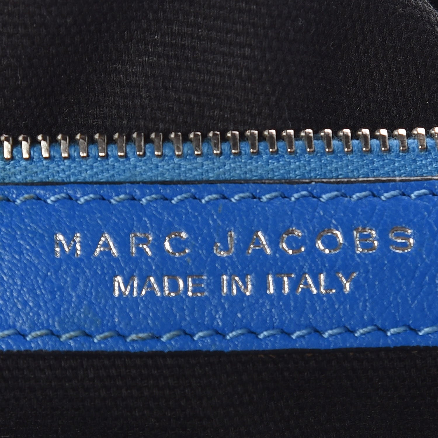 Marc Jacobs Calfskin Quilted Stam Bright Blue 6 of 21