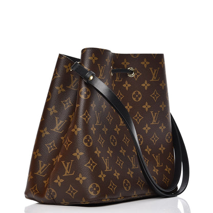 Louis Vuitton Monogram Neonoe MM Black 3 of 4