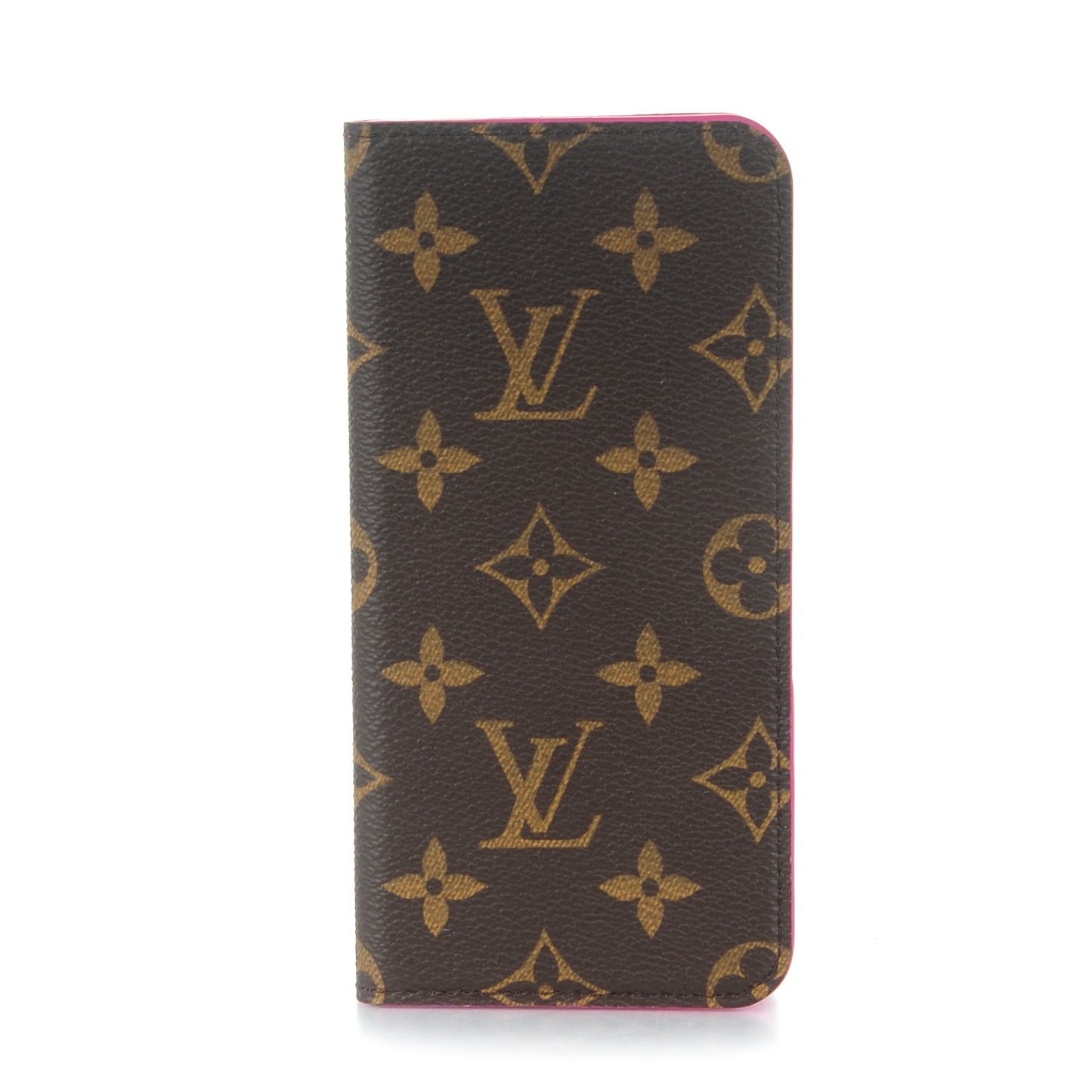 Monogram iPhone 6 Plus Folio Case Pink