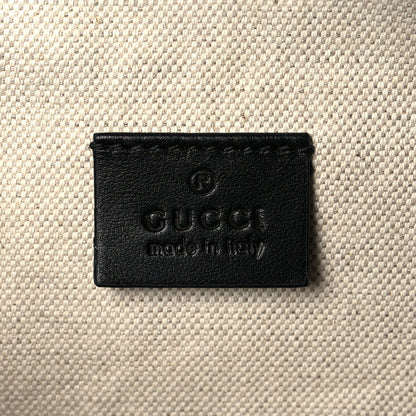 Gucci Calfskin GG Tennis Embossed Pocket Belt Bag Black 5 of 10