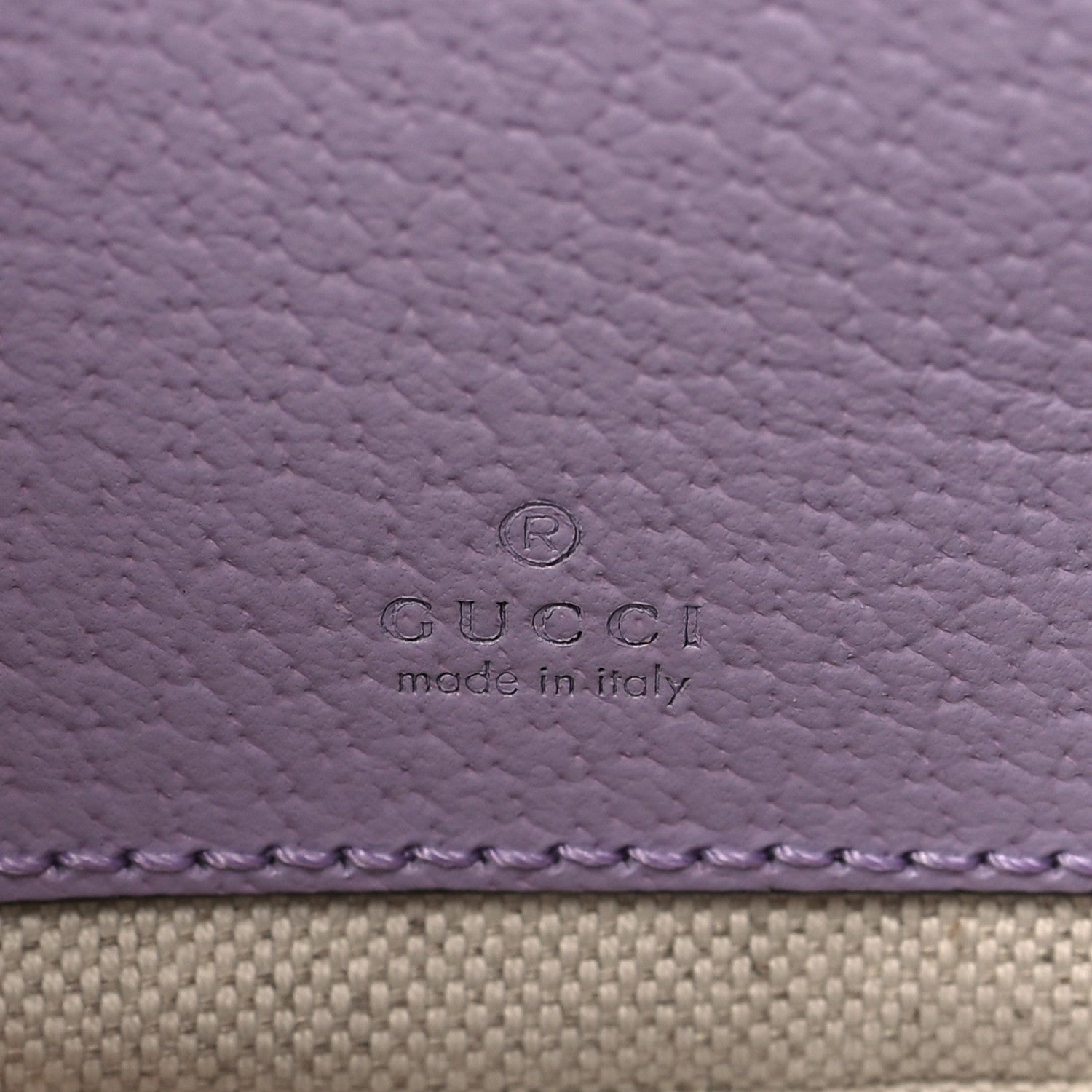 Gucci Monogram Jumbo GG Textured Dollar Calfskin Mini Ophidia Half Moon Hobo Beige Lapis 6 of 10