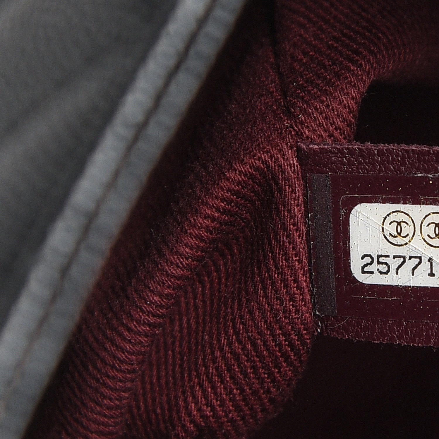 Chanel Caviar Chevron Quilted Medium Coco Handle Flap Black 7 of 11