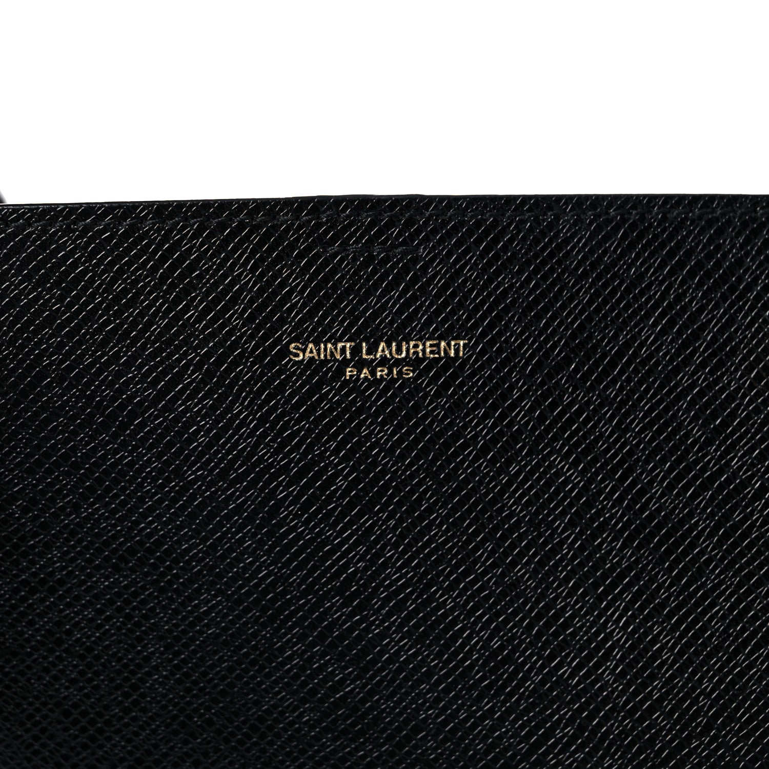 Saint Laurent Calfskin Large Shopping Tote Black 12 of 16