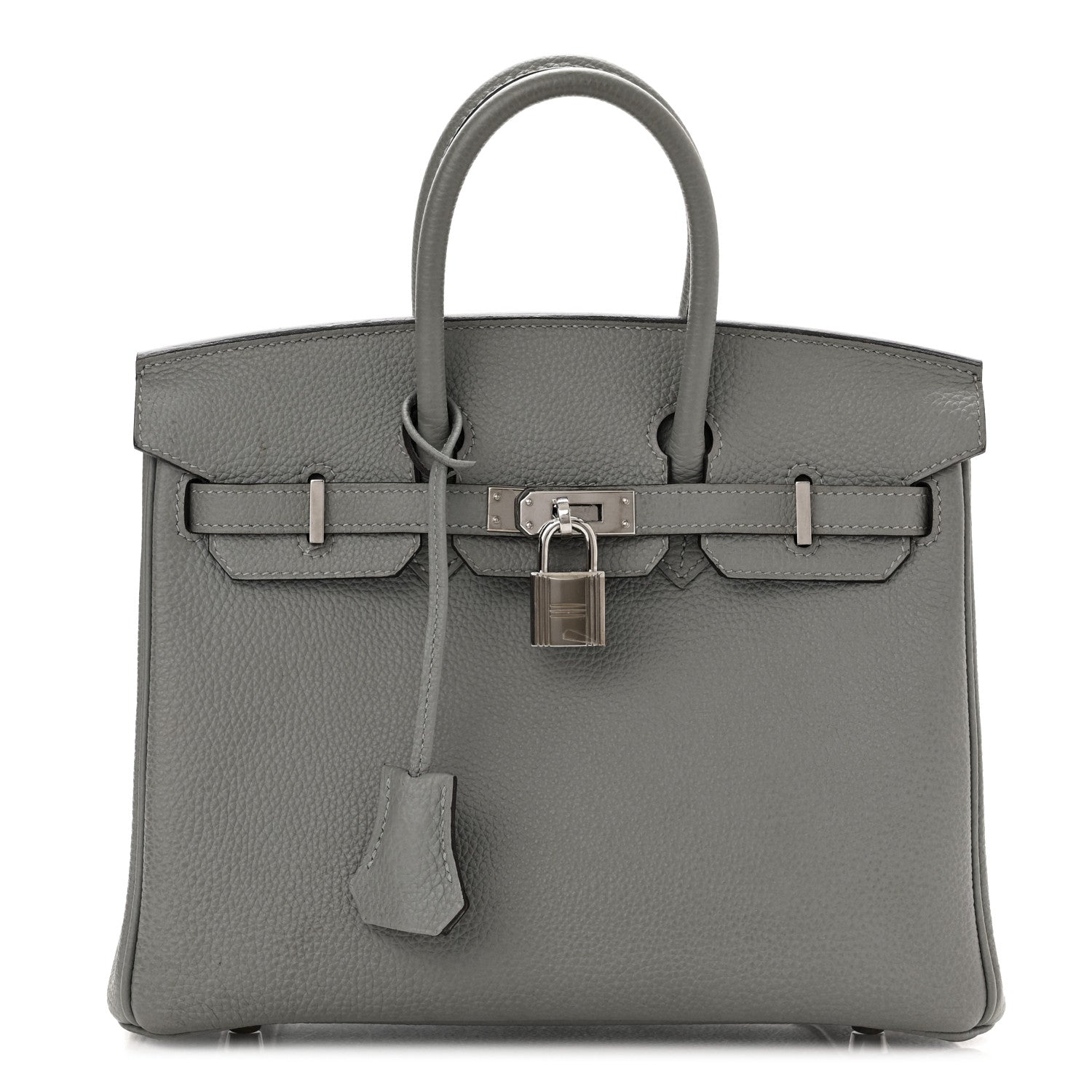 Hermes Togo Birkin 25 Gris Mouette 1 of 10