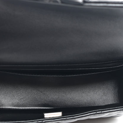 Chanel Lambskin Quilted Mini Top Handle Rectangular Flap So Black 5 of 11