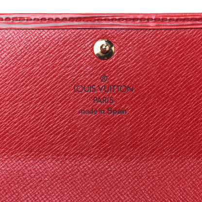 Louis Vuitton Epi Sarah Wallet Castillan Red 6 of 22