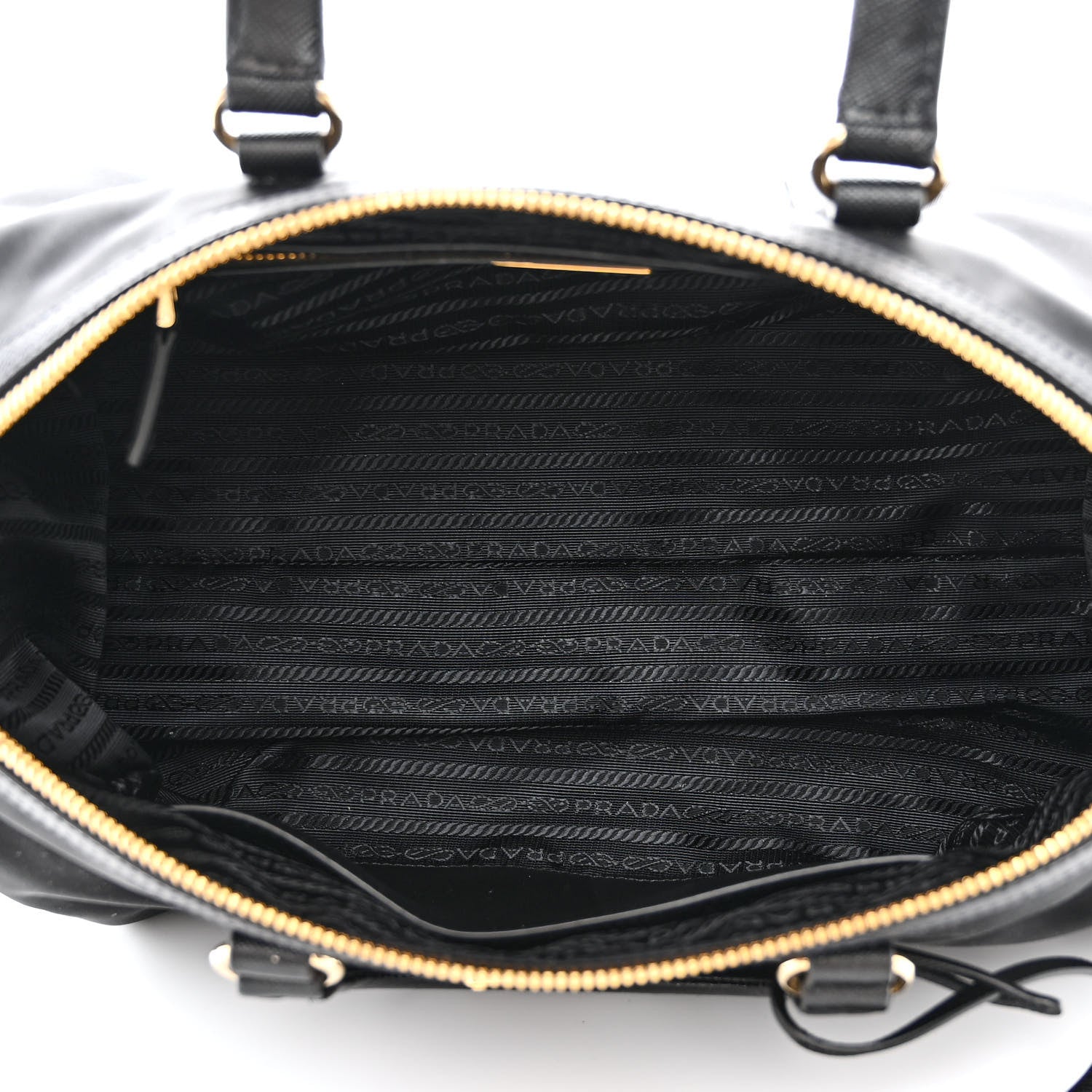 Prada Re-Nylon Saffiano Medium Re-Edition 1978 Top Handle Bag Black 5 of 10