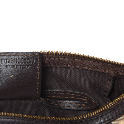 Burberry Haymarket Small Chester Bowling Bag Chocolate 16 of 17