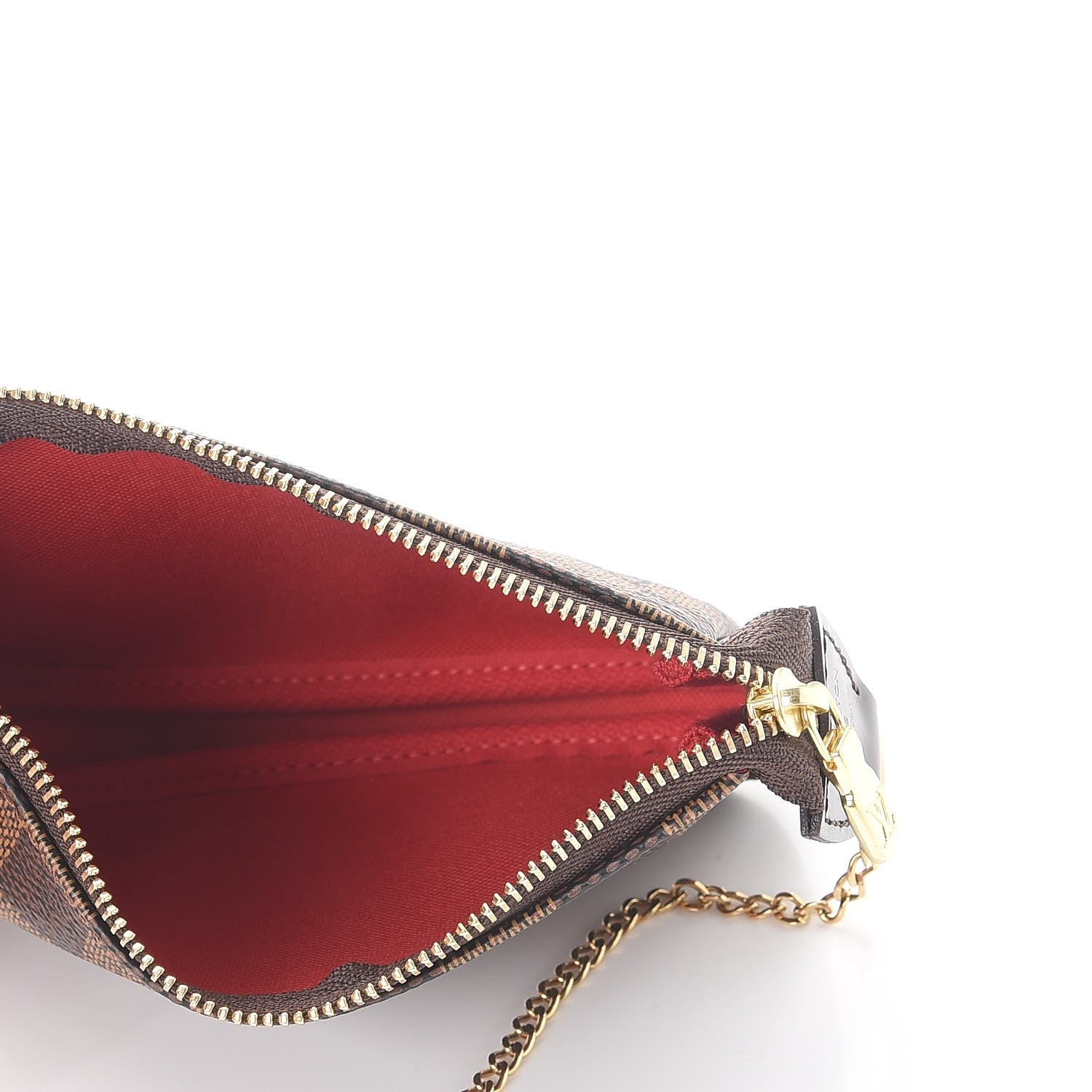 Louis Vuitton Damier Ebene Mini Pochette Accessories 5 of 8