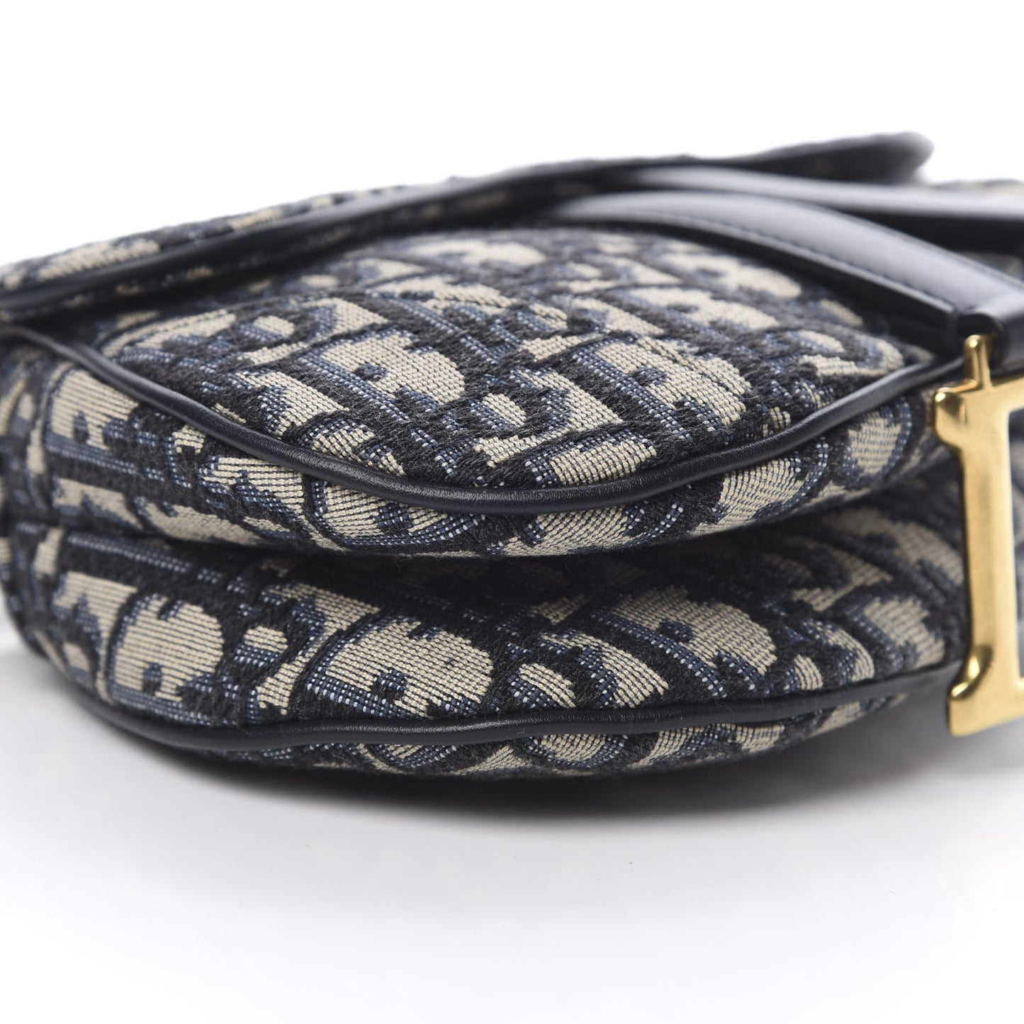 Oblique Mini Saddle Bag Blue