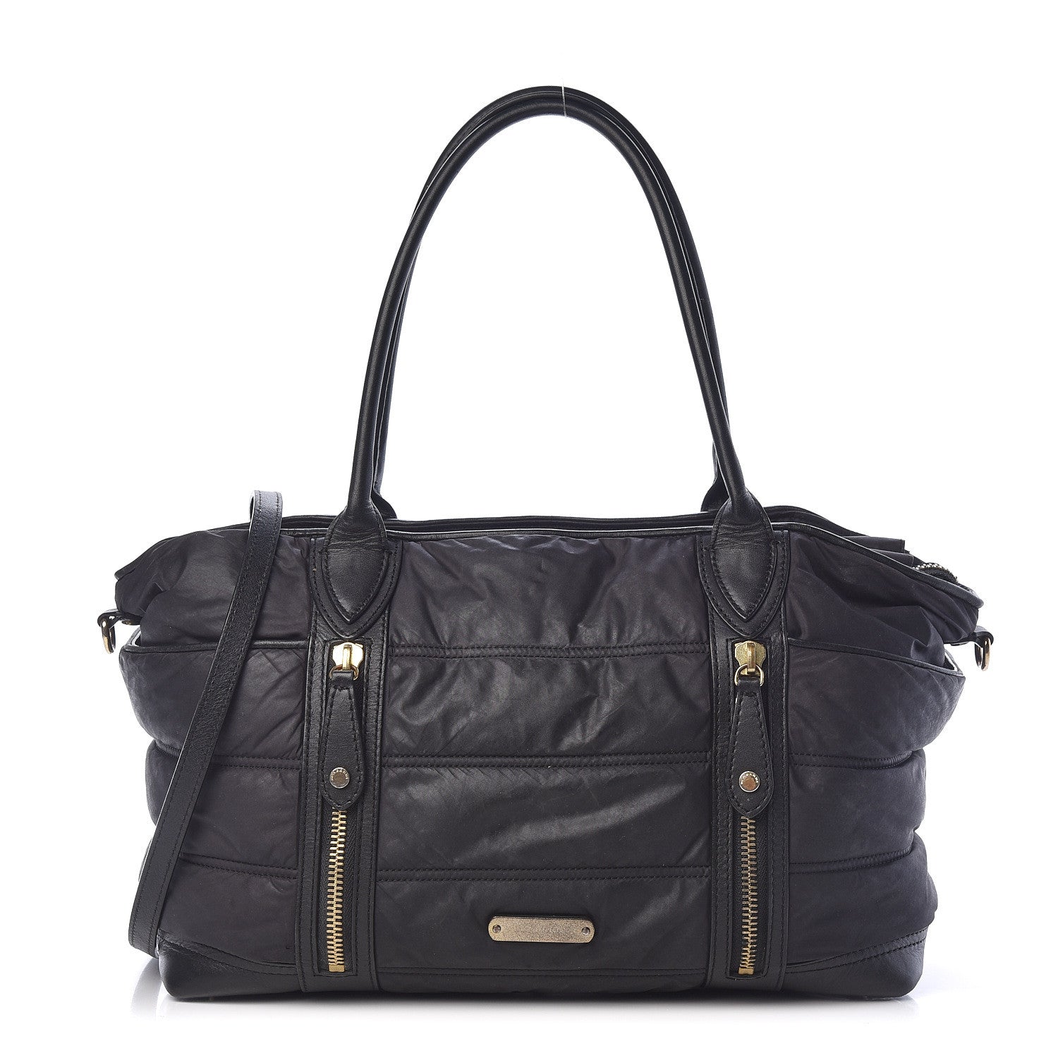 Burberry Nylon Large Olympia Diaper Bag Black 1 of 16