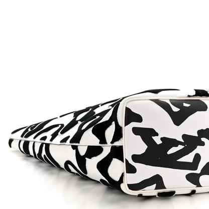 Louis Vuitton X UF Tufted Monogram Tufted Cabas White Black 9 of 10