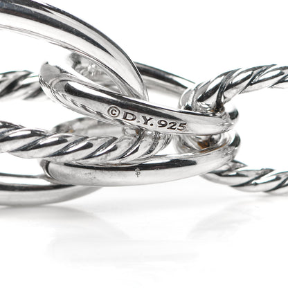 David Yurman Sterling Silver Pure Form Drop Earrings 4 of 4