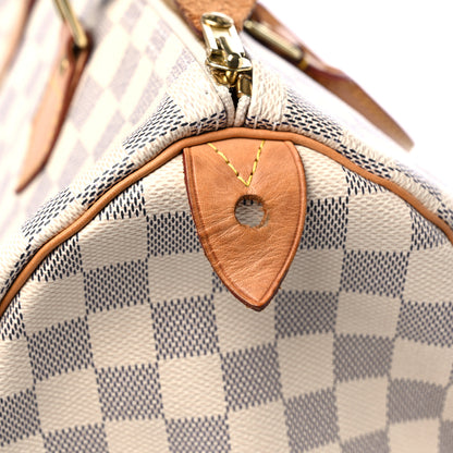 Louis Vuitton Damier Azur Speedy 35 13 of 19