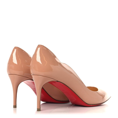 Christian Louboutin Patent Hot Chick 70 Pumps 38 Nude 5 of 8