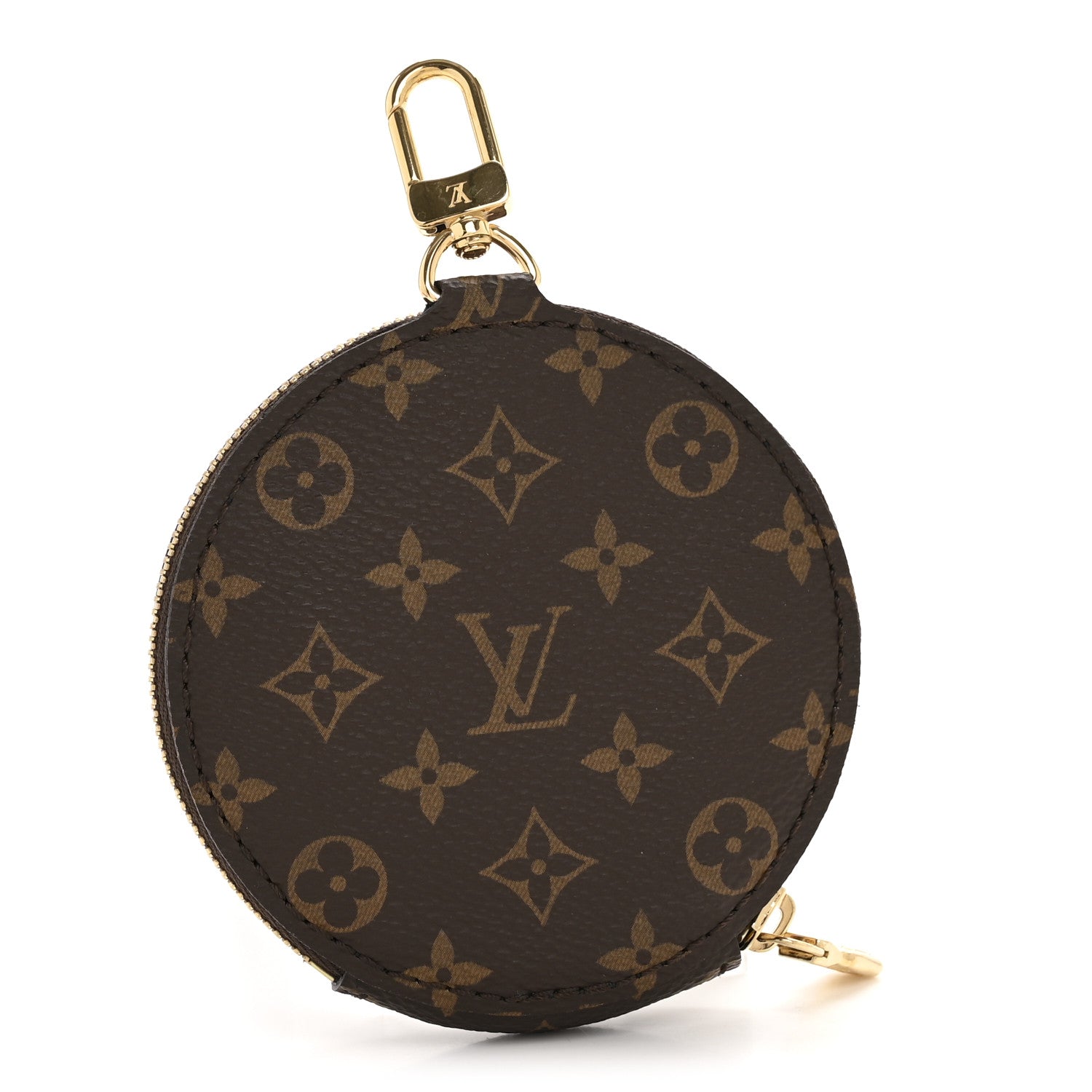 Louis Vuitton Monogram Multi Pochette Accessories Round Coin Purse 3 of 7