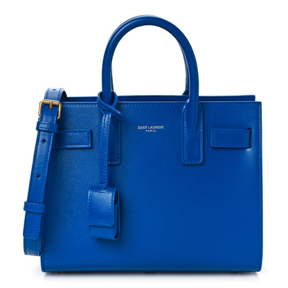 Saint Laurent Calfskin Nano Sac De Jour Royal Blue 1 of 8