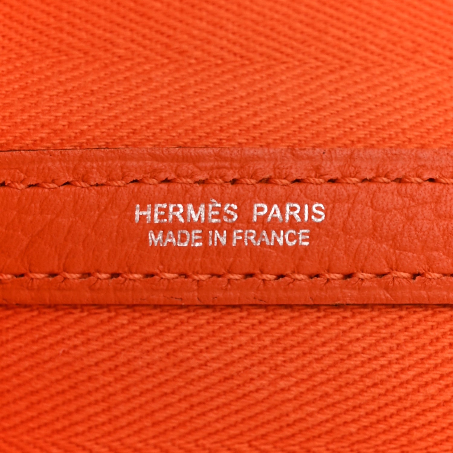 Hermes Toile Negonda Garden Party Tote 36 MM Orange 6 of 10