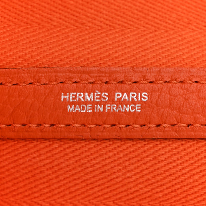 Hermes Toile Negonda Garden Party Tote 36 MM Orange 6 of 10