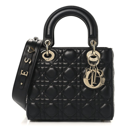 Christian Dior Lambskin Cannage Small My ABCDior Lady Dior Black 1 of 10