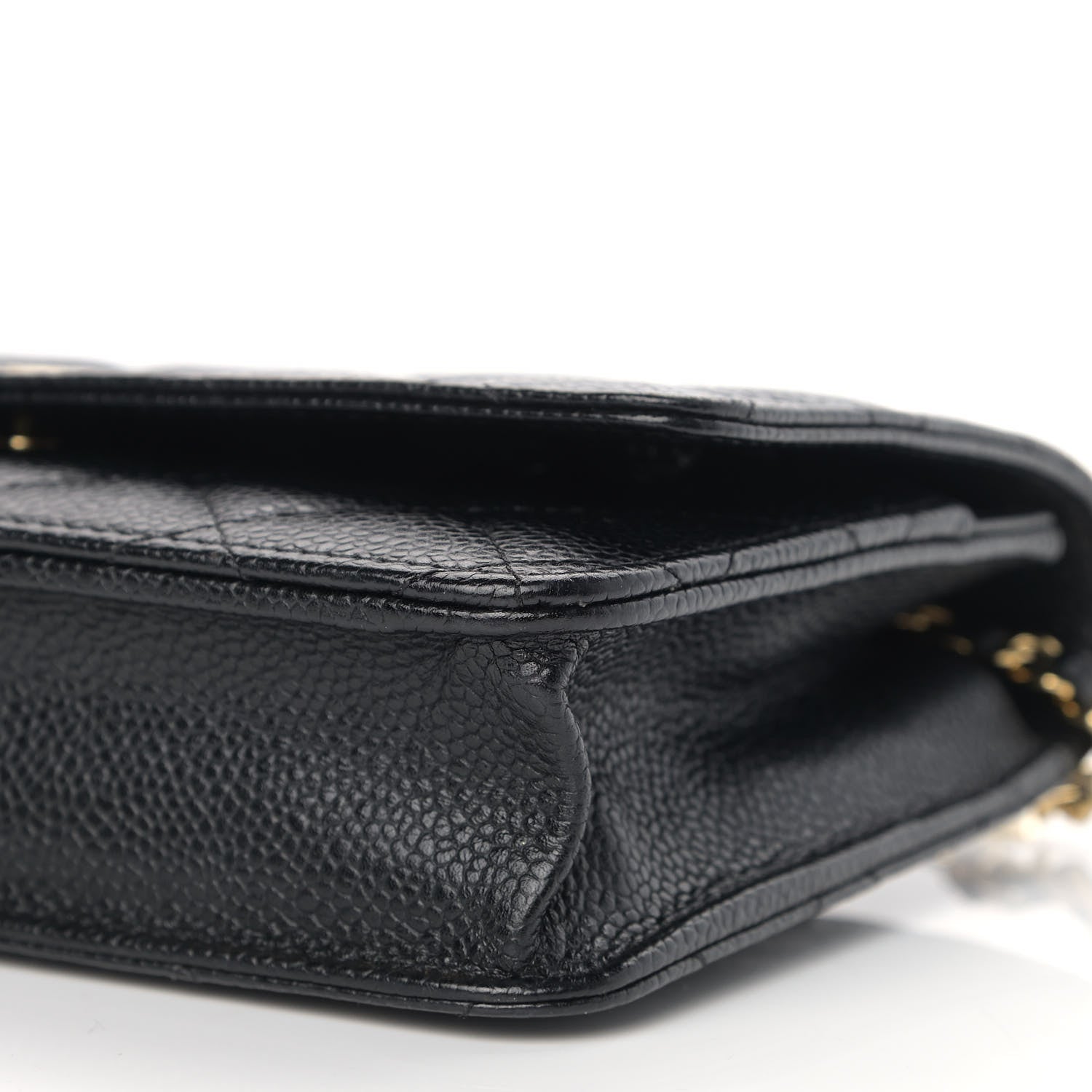 Chanel Caviar Quilted Wallet On Chain WOC Black 9 of 11