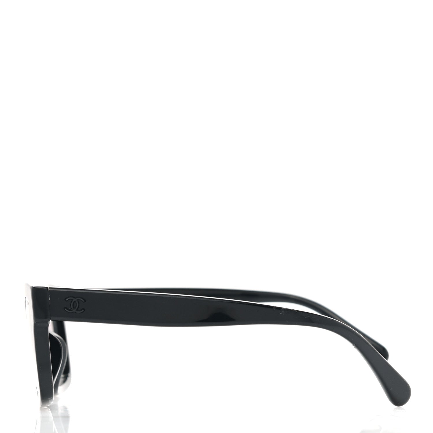 Chanel Acetate Square Sunglasses 5417-A Black 3 of 8