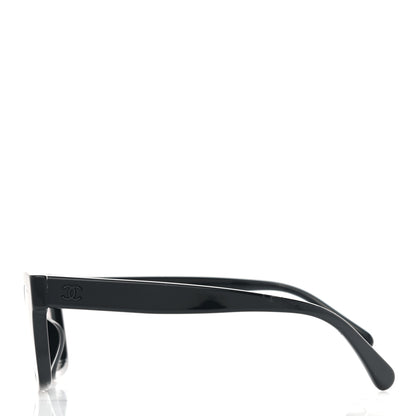 Chanel Acetate Square Sunglasses 5417-A Black 3 of 8