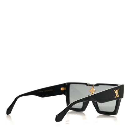 Louis Vuitton Acetate Swarovski Crystal Cyclone Sunglasses Z1578E Black 4 of 7