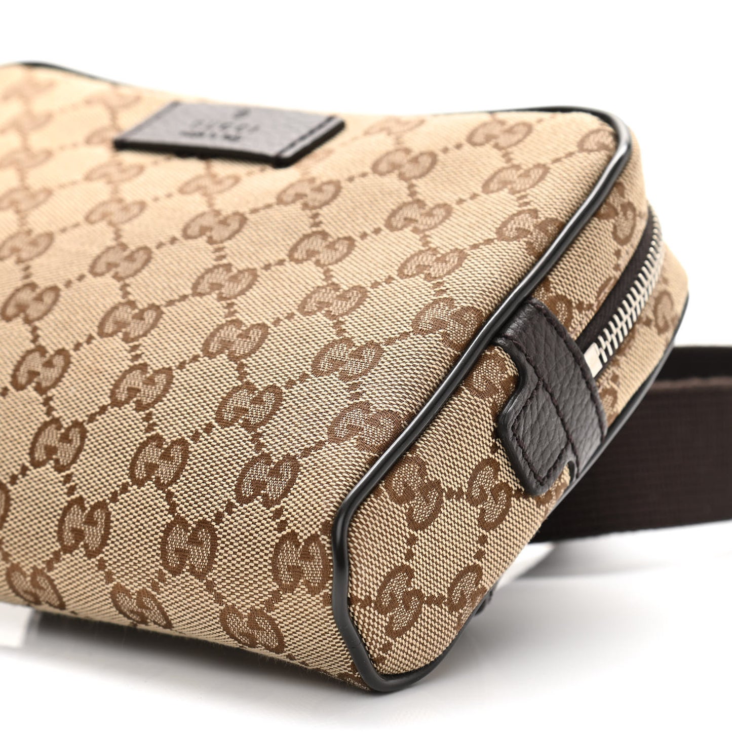 Monogram Belt Bag Dark Brown