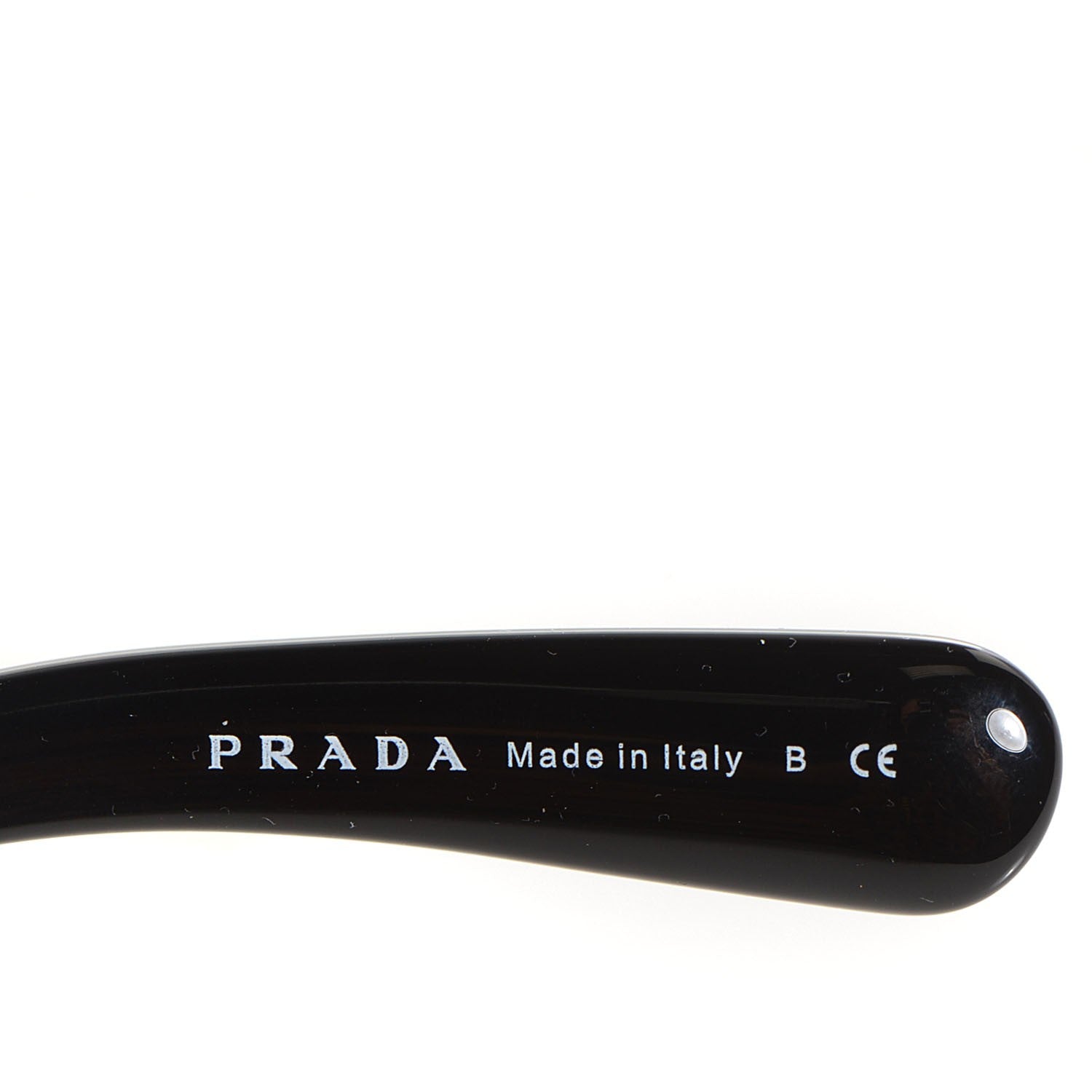 Prada Baroque Sunglasses SPR 27N Black 6 of 7