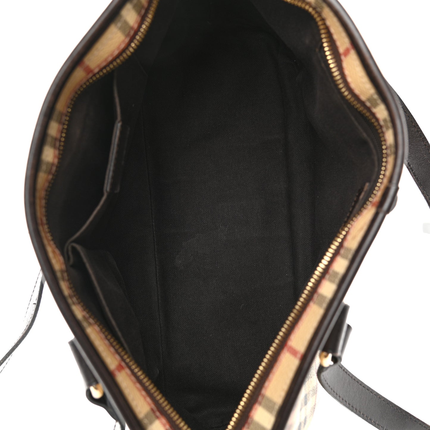 Haymarket Check Medium Regent Tote Chocolate