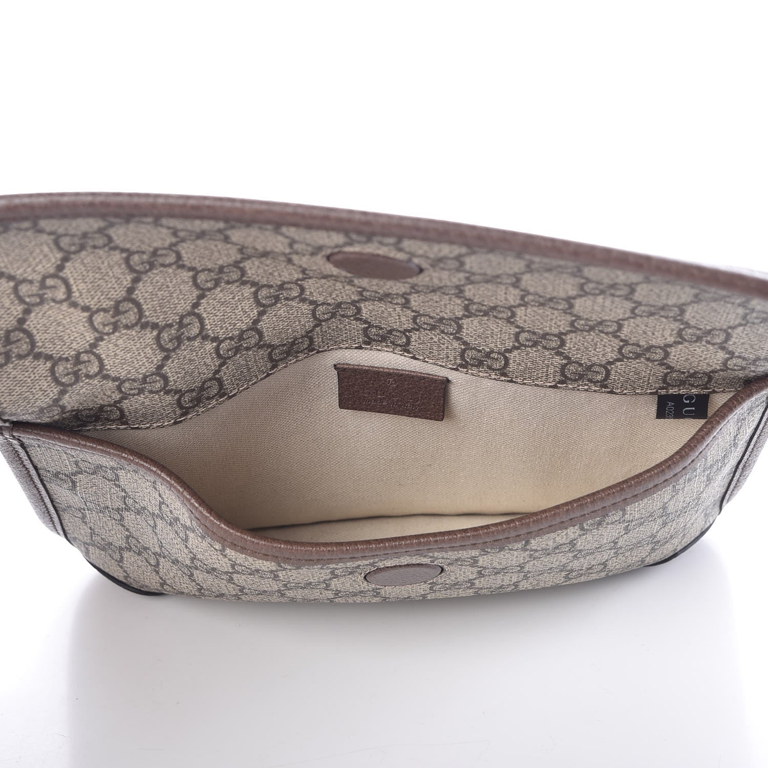 Gucci GG Supreme Monogram Neo Vintage Web Belt Bag Brown 6 of 10