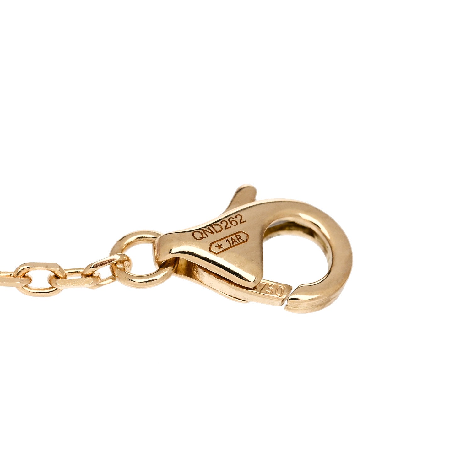 Cartier 18K Yellow Gold Diamond SM D'Amour Bracelet 4 of 5