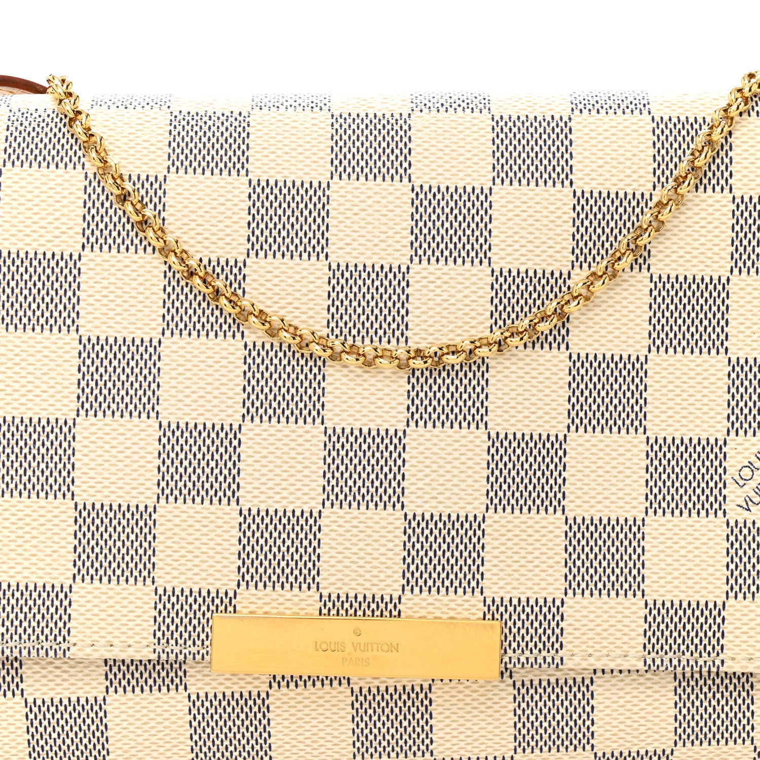 Louis Vuitton Damier Azur Favorite MM 9 of 10
