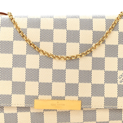 Louis Vuitton Damier Azur Favorite MM 9 of 10