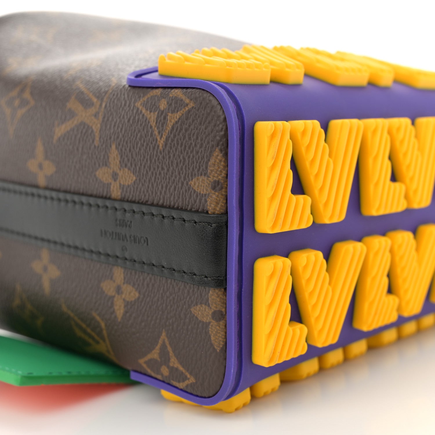 Louis Vuitton Monogram LV Rubber Cruiser Messenger Multicolor 8 of 10